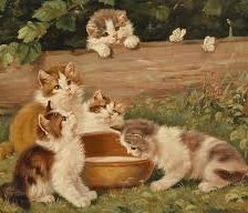 Схема вышивки «обед»