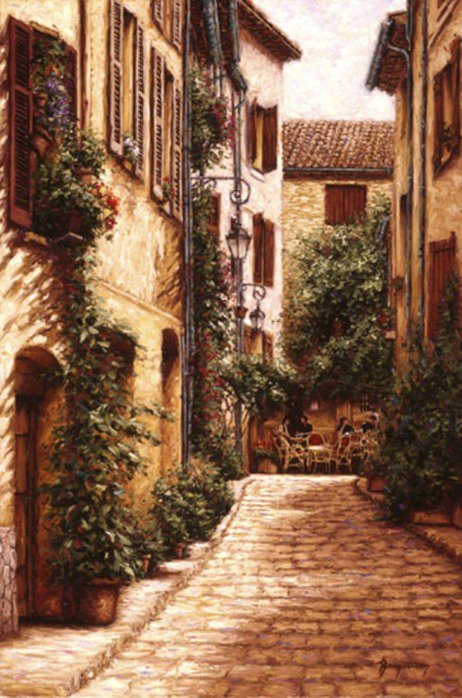 улочка - оригинал