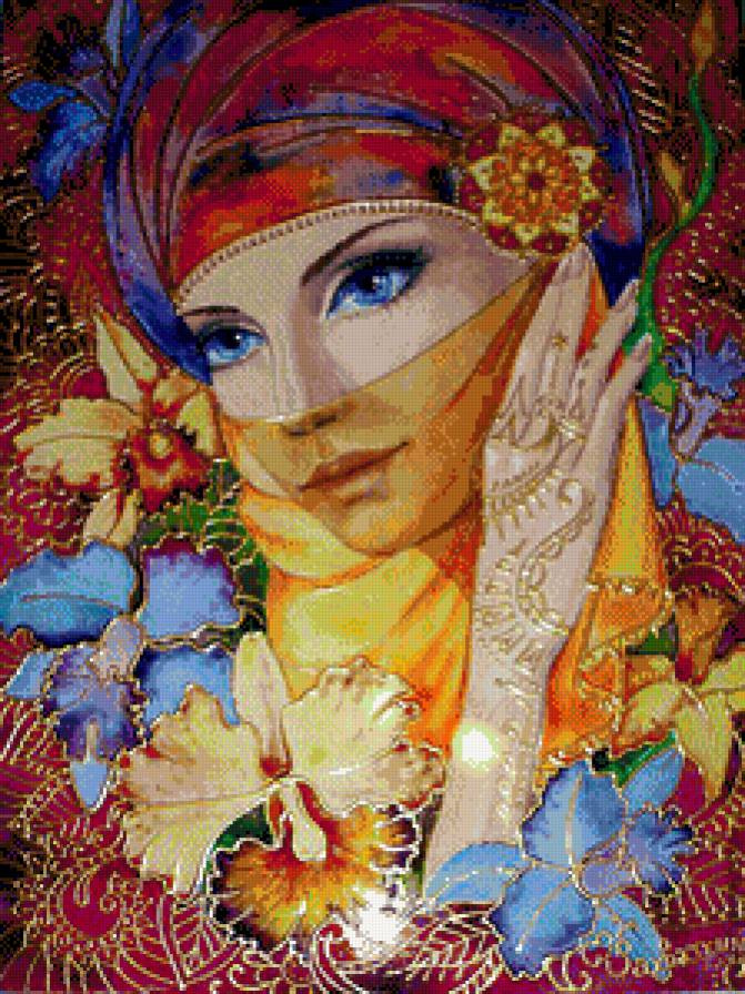 Красавица востока - красота женщины - предпросмотр