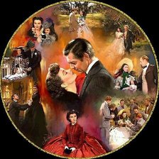 Схема вышивки «Вивьен Ли»