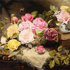 Схема вышивки «натюрморт»