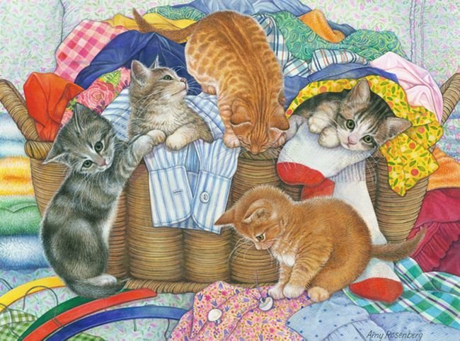 шалуны - кот, коты - оригинал