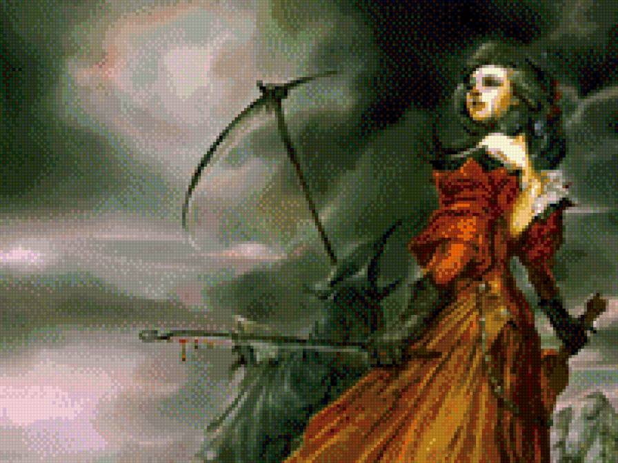 Симфония смерти - фэнтези, девушка - предпросмотр