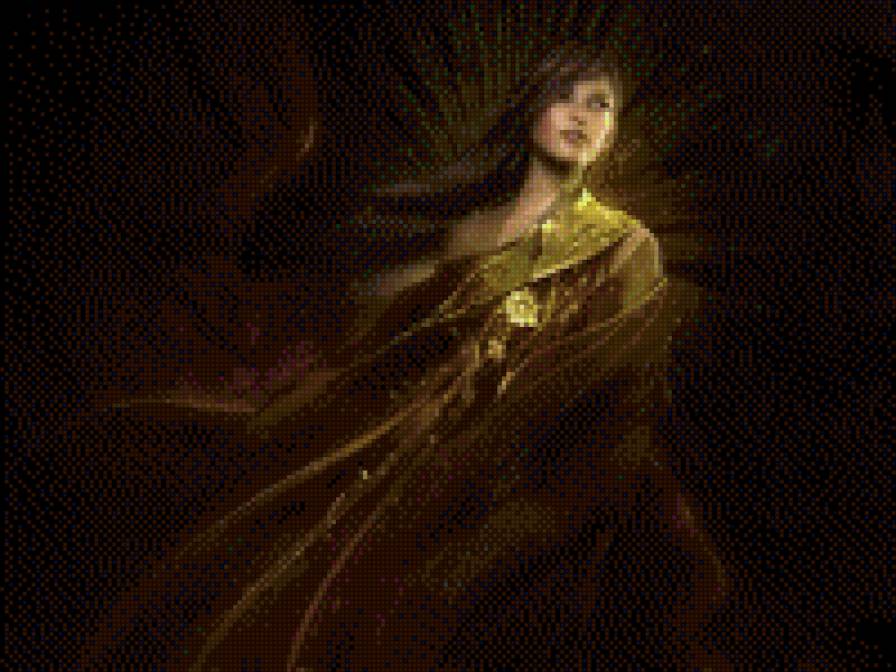 Видение - девушка, фэнтези - предпросмотр