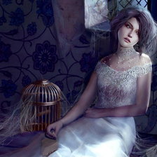 Схема вышивки «Покинутая»