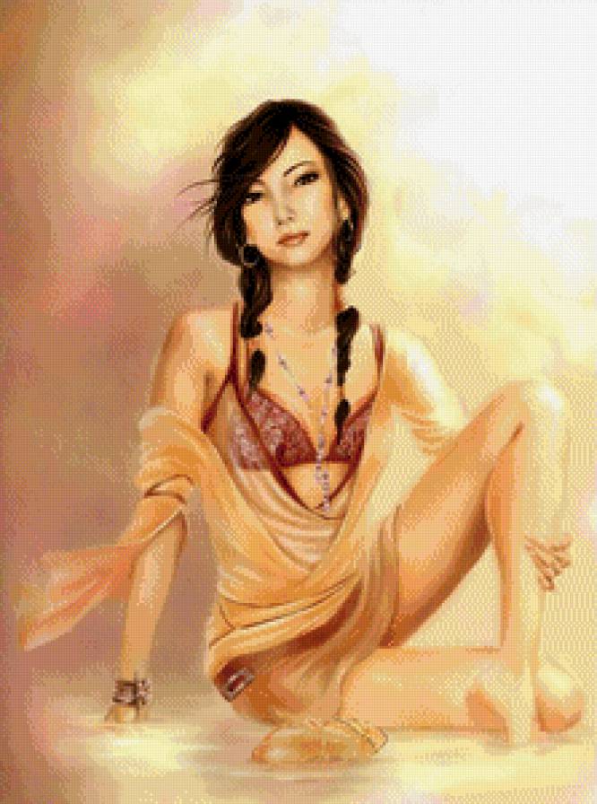 нежность - девушка - предпросмотр