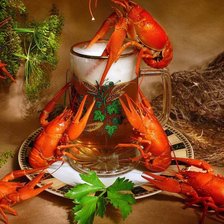 Схема вышивки «раки»