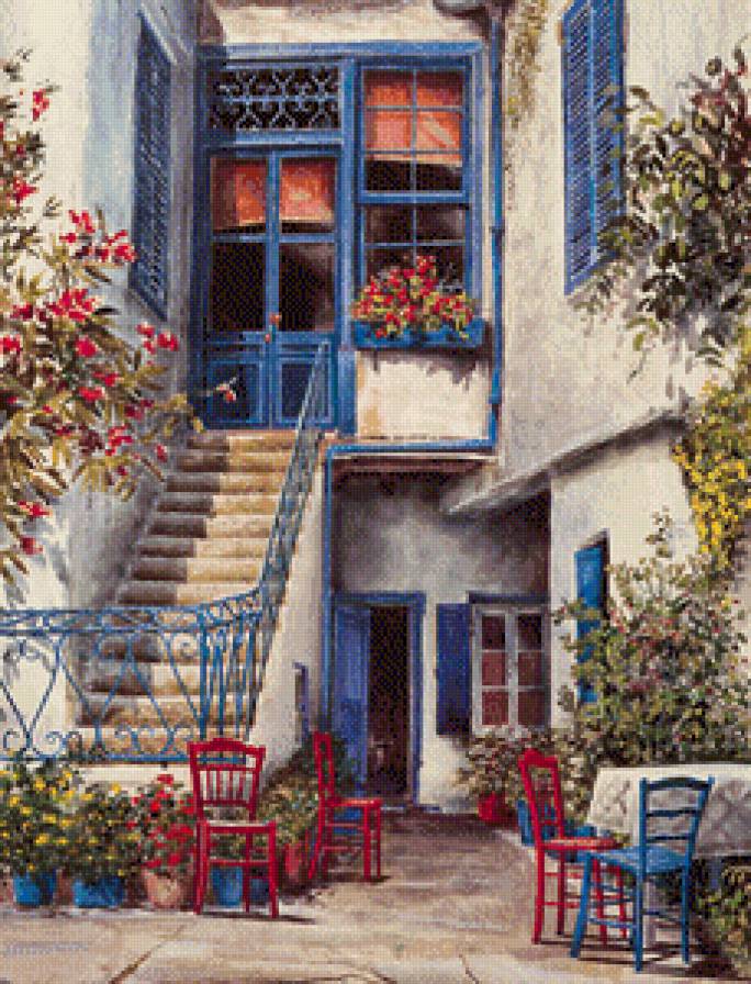 William Mangum - Санторини - предпросмотр