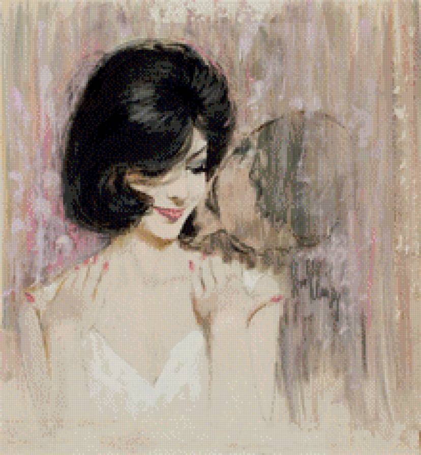 влюбленные - пара, любовь - предпросмотр