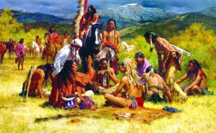 №915223 - индейцы - оригинал