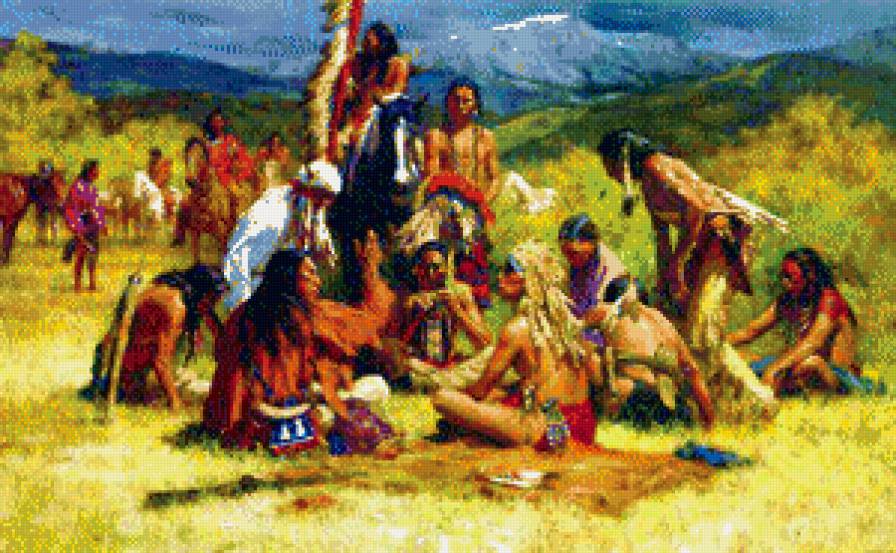 №915223 - индейцы - предпросмотр