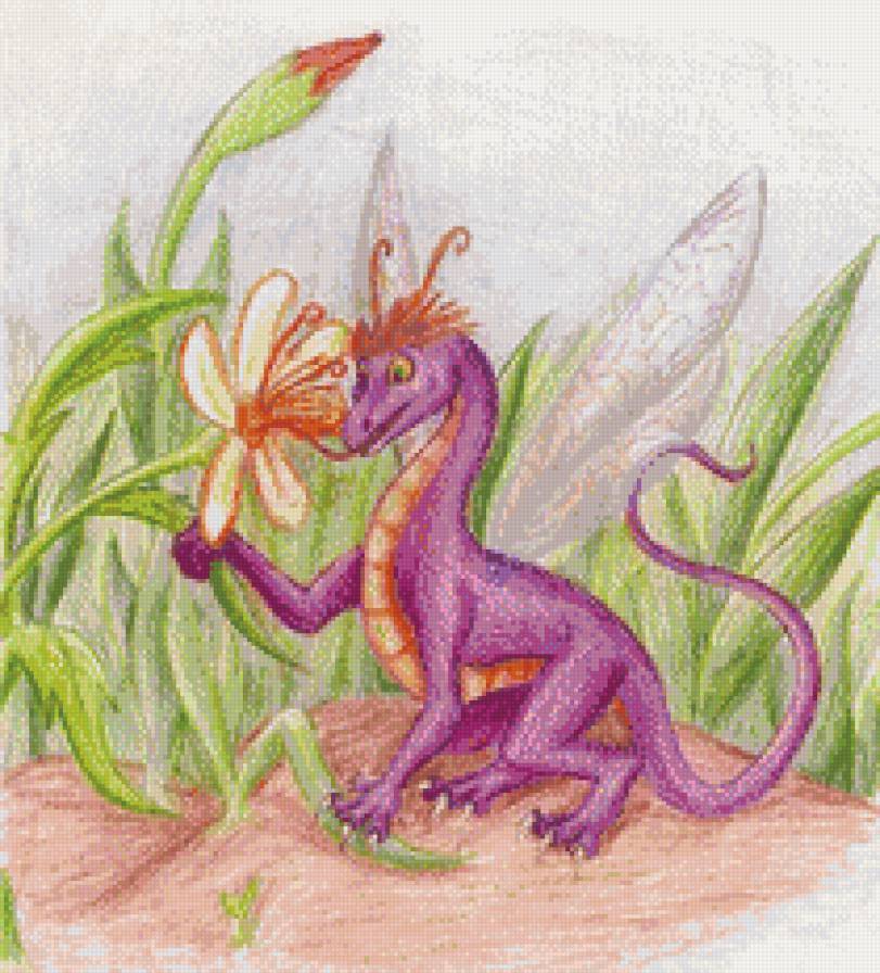 дракоша - рисунок - предпросмотр