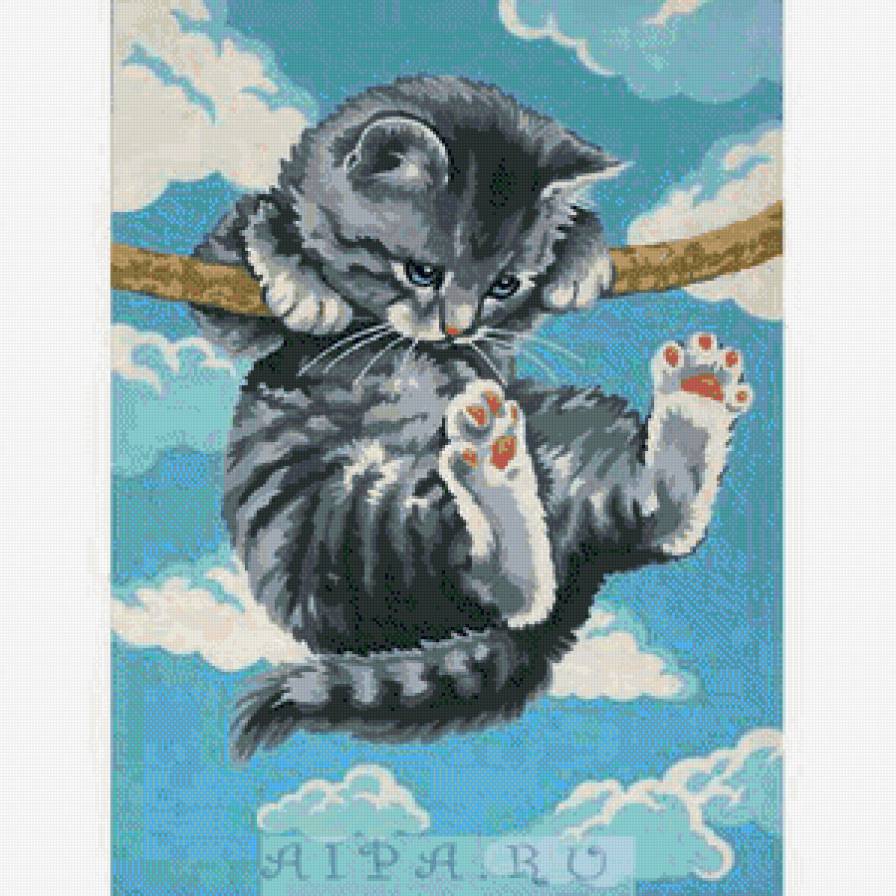 держите меня я падаю - коты, кот - предпросмотр