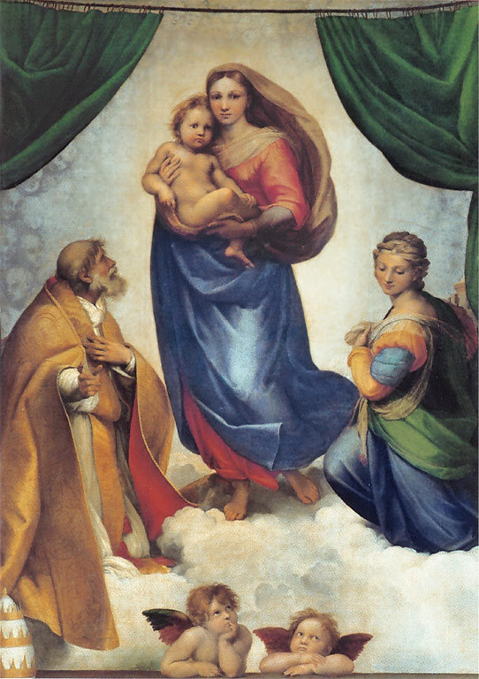 Сикстинская мадонна - сикстинская, мадонна - оригинал