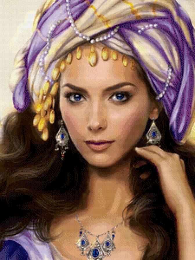 Шахразада - восток, девушка, шахерезада, красавица - предпросмотр