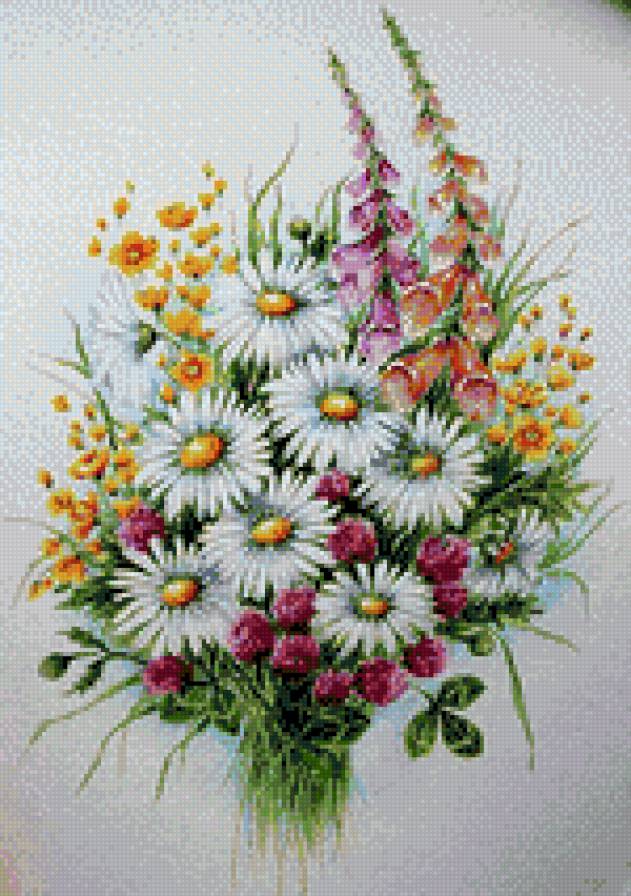 букет цветов - цветы - предпросмотр