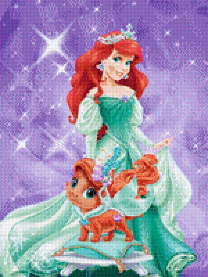 Ариэль и ее кошка - предпросмотр