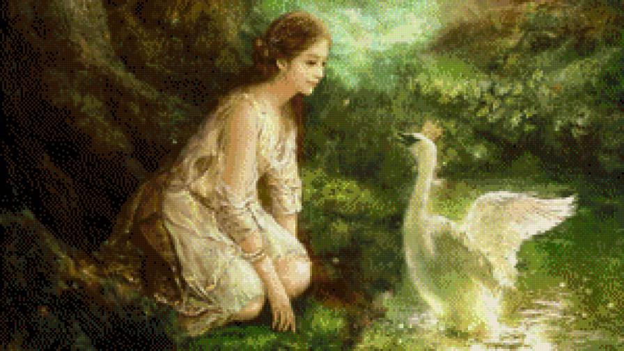 Элиза - сказка, девушка - предпросмотр