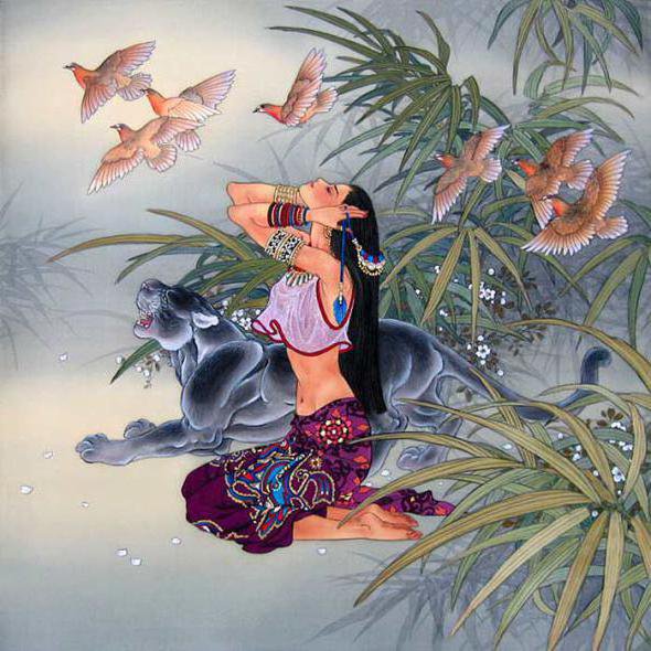 Восточные мотивы - оригинал