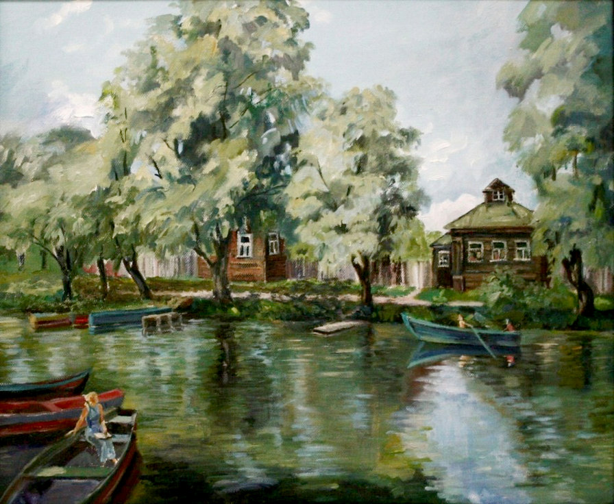 Пруд - оригинал