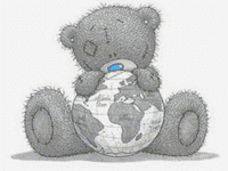 медведь тедди - предпросмотр