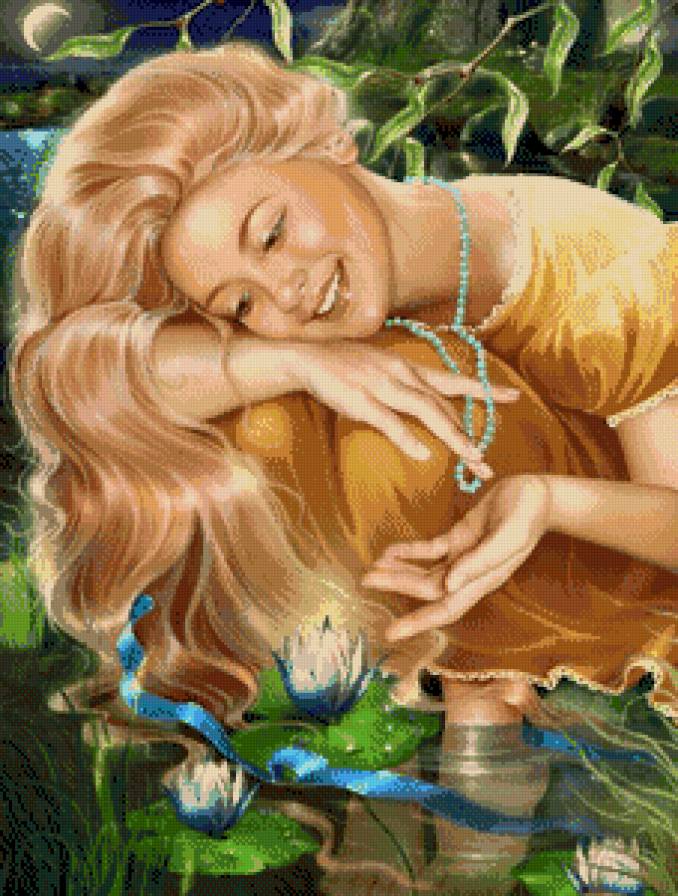 Девушка - фентези, девушка, люди - предпросмотр