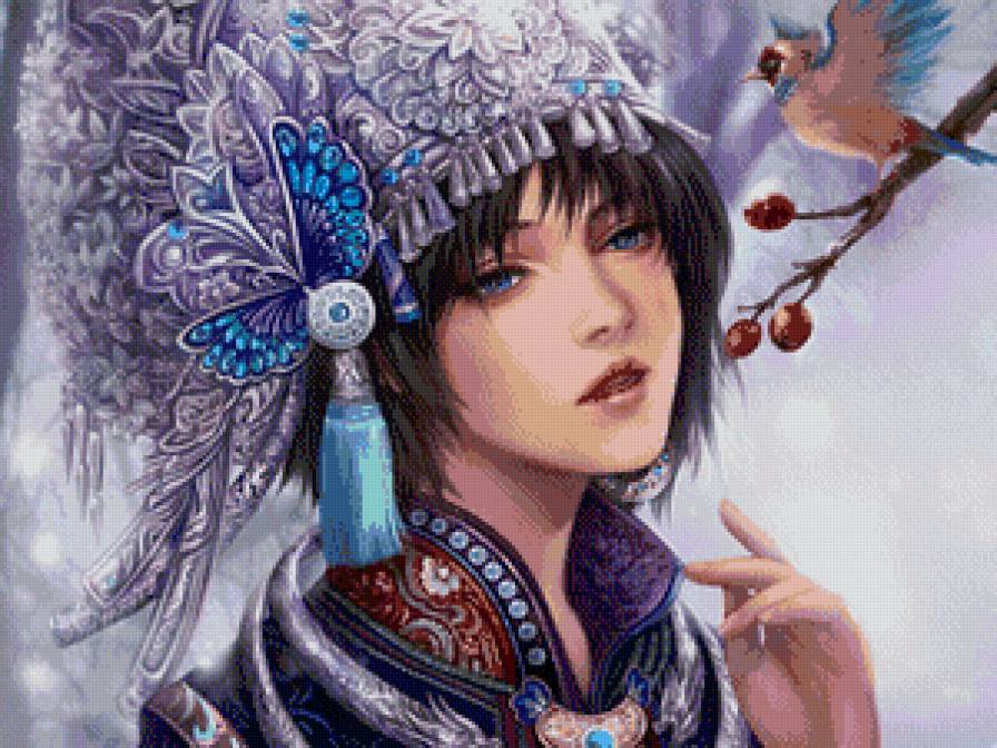 Девушка - фентези, девушка, люди - предпросмотр