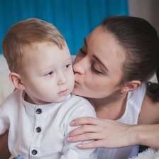 Схема вышивки «МАМА И ЕГОР»