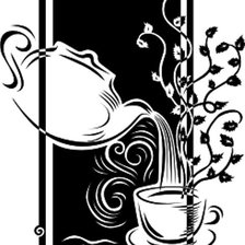 Схема вышивки «чайник»