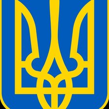 Схема вышивки «Герб Украины Желто-Голубой»
