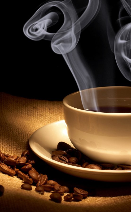 Кофейный аромат - кофе, кухня, кружка с кофе - оригинал