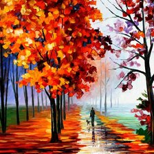 Схема вышивки «осень»