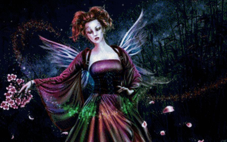 ночная фея - фэнтези - предпросмотр