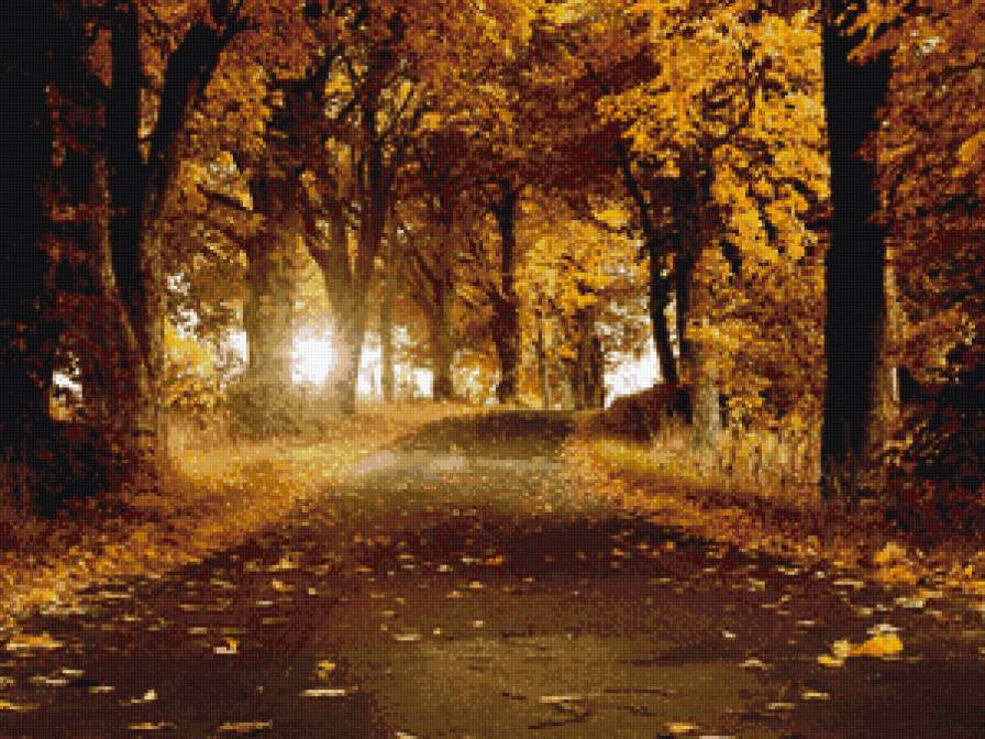 Осенний пейзаж - осень, пейзаж - предпросмотр