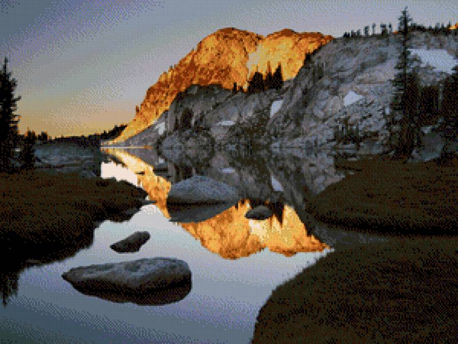 Горы - пейзаж - предпросмотр