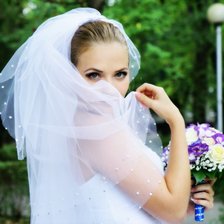 Оригинал схемы вышивки «невеста» (№920147)