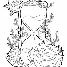 Схема вышивки «clok»