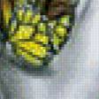 Предпросмотр схемы вышивки «девушка с бабочками» (№920960)