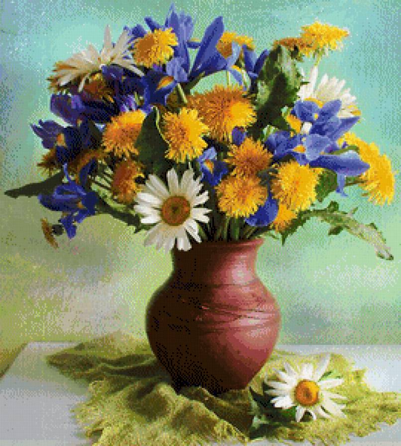 весенний букет - предпросмотр