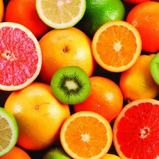 Схема вышивки «фрукти»