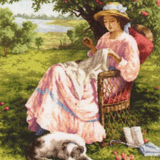 Схема вышивки «Яблоневый сад»