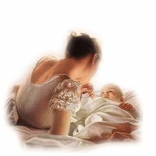 Оригинал схемы вышивки «мама и малыш» (№922769)