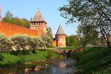 Схема вышивки «парк»