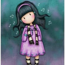 Схема вышивки «La Gorjuss musical»