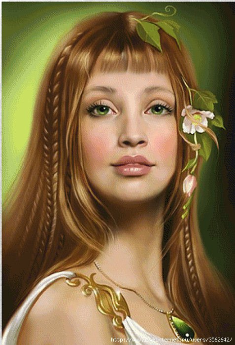 Девушка - татьяна доронина, картина - оригинал