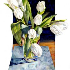 Схема вышивки «цветы»