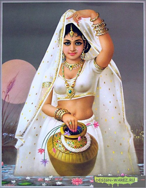 индийская красавица - индия - оригинал