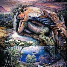 Схема вышивки «Dama de noche»