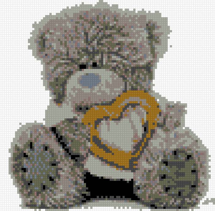 мишка - мягкая игрушка - предпросмотр