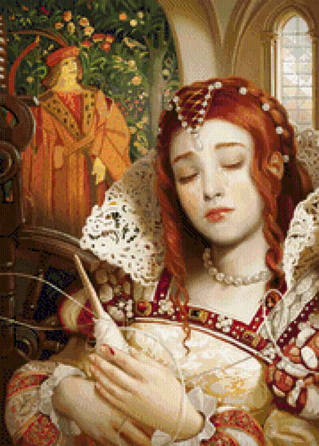 Принцесса - иллюстрация, спящая красавица, принцесса, татьяна доронина - предпросмотр